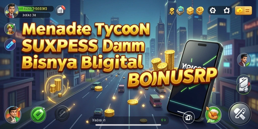 Screenshot gameplay BONUSRP menunjukkan strategi bisnis yang mengasyikkan.