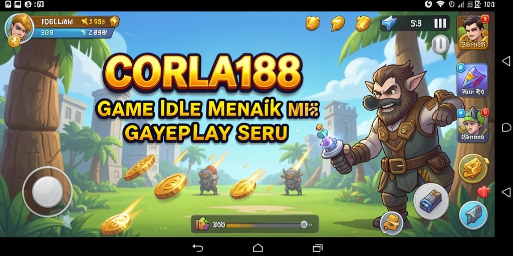 Screenshot dari gameplay CORLA188 menampilkan pengalaman bermain Idle yang menyenangkan.