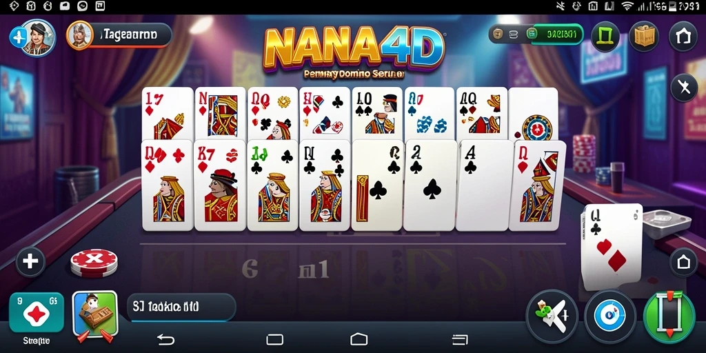 Screenshot gameplay NANA4D yang seru dan mengasyikkan.