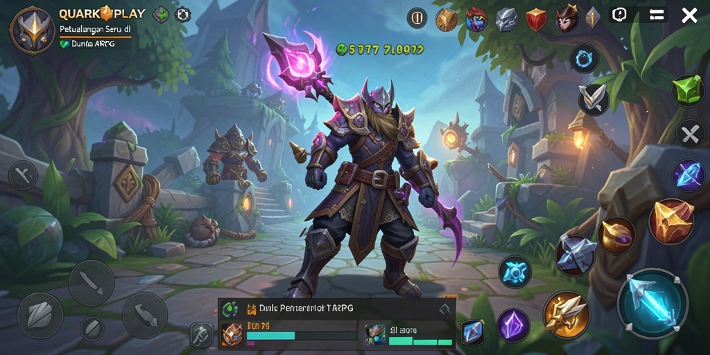 Gameplay seru dengan berbagai tantangan di QUARKPLAY.