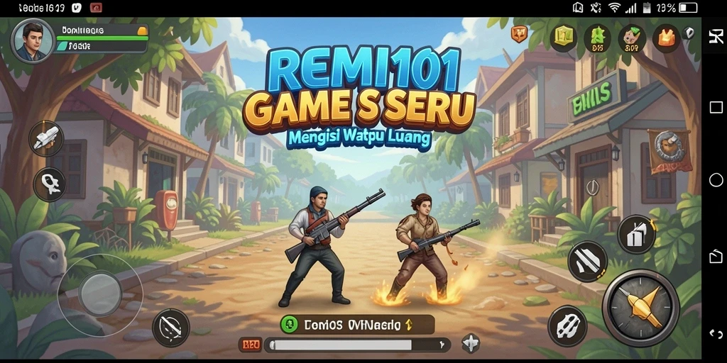 Tampilan gameplay REMI101 yang menarik dan seru.