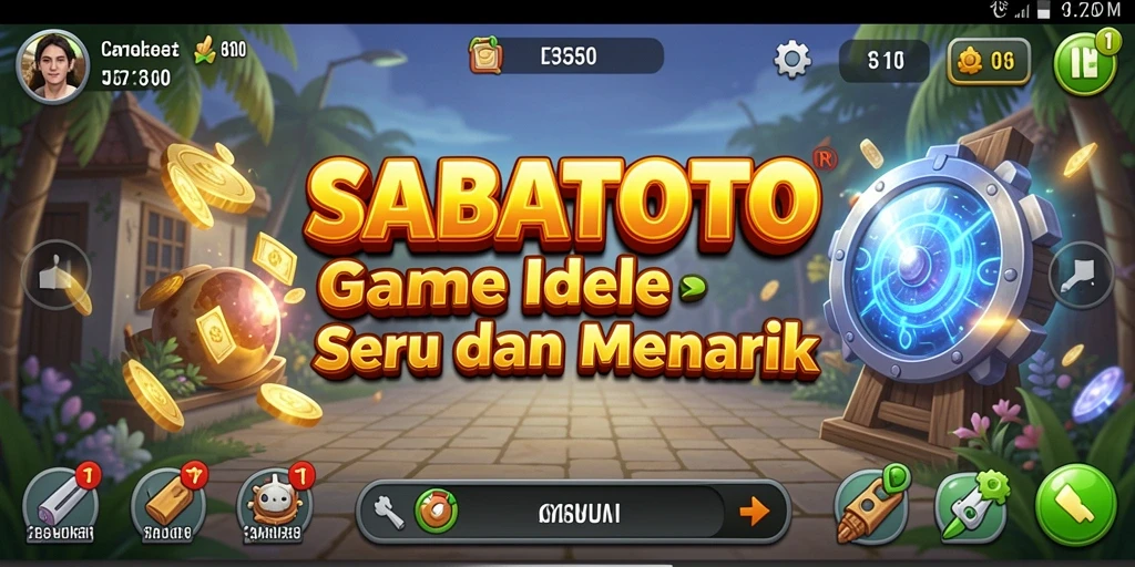Tampilan gameplay <strong>SABATOTO</strong> yang menarik dan penuh warna.