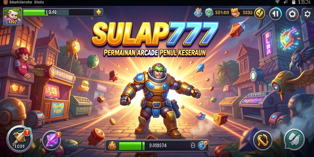 Tampilan gameplay SULAP777 yang seru dan penuh warna.