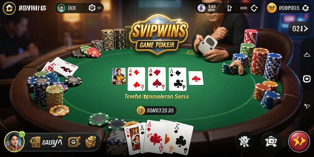 Pengalaman seru bermain poker di SVIPWINS.