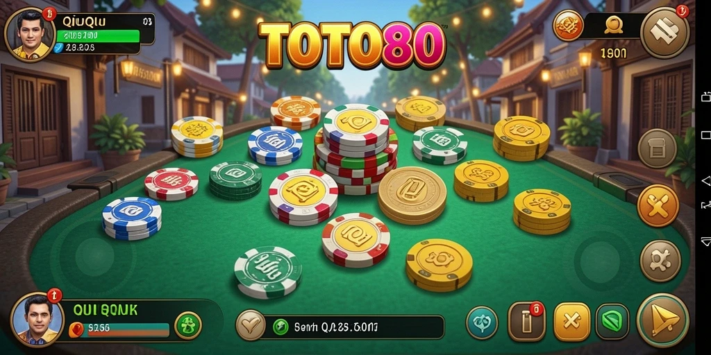 Gameplay seru TOTO80 QiuQiu dengan banyak fitur.