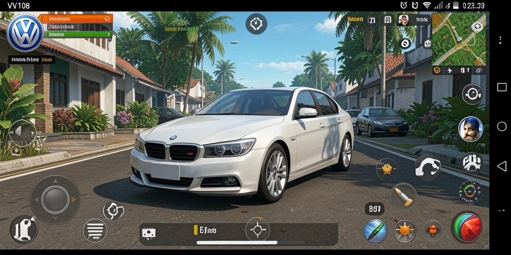 Tampilan screenshot VW108 menunjukkan antarmuka aplikasi yang intuitif dan fungsional.
